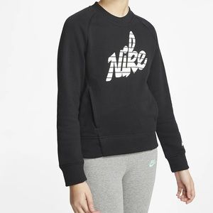 Nike girls sweatshirt/ used but in excellent condition / size LARGE